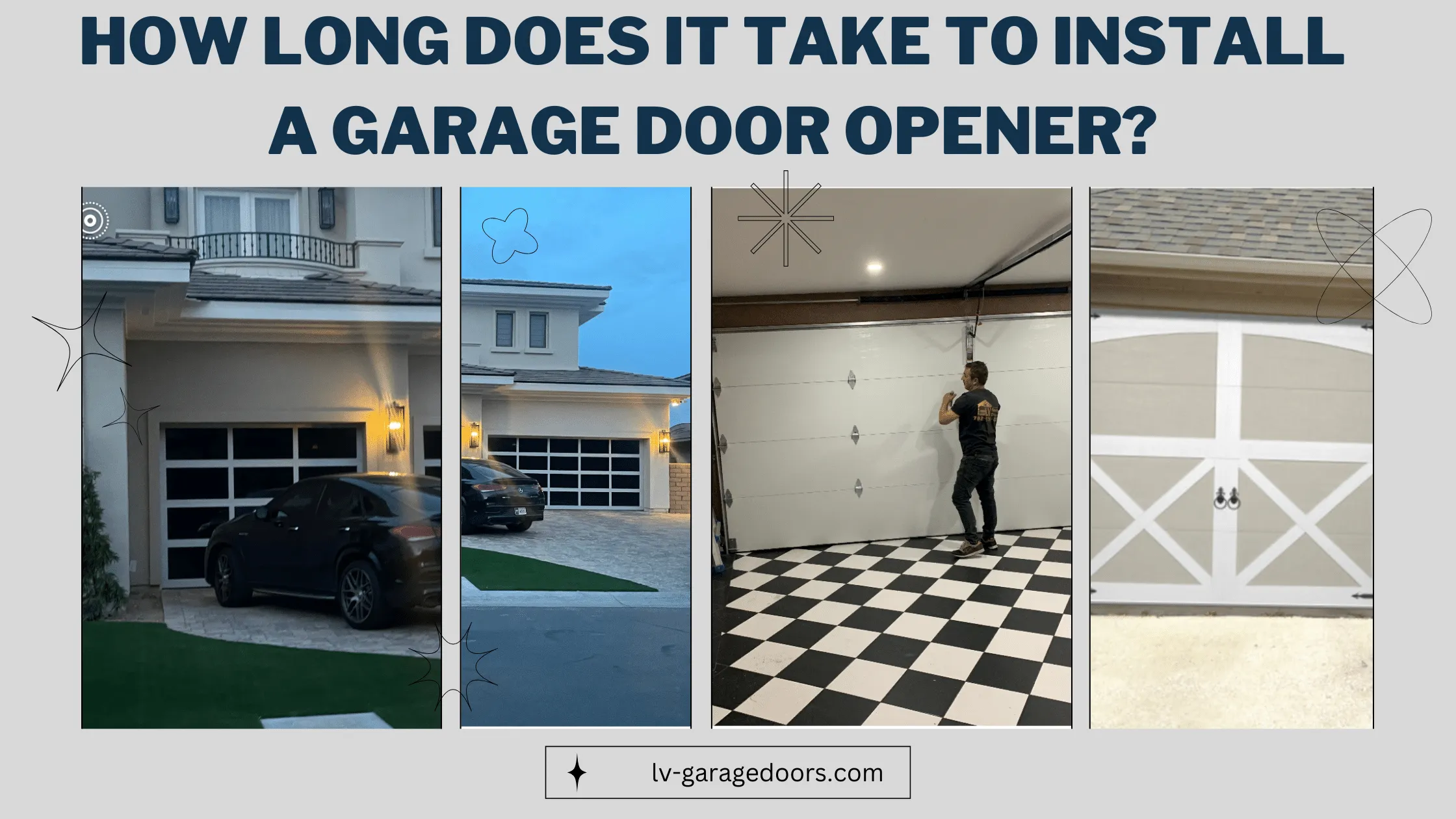 How Long Does It Take To Install A Garage Door Opener