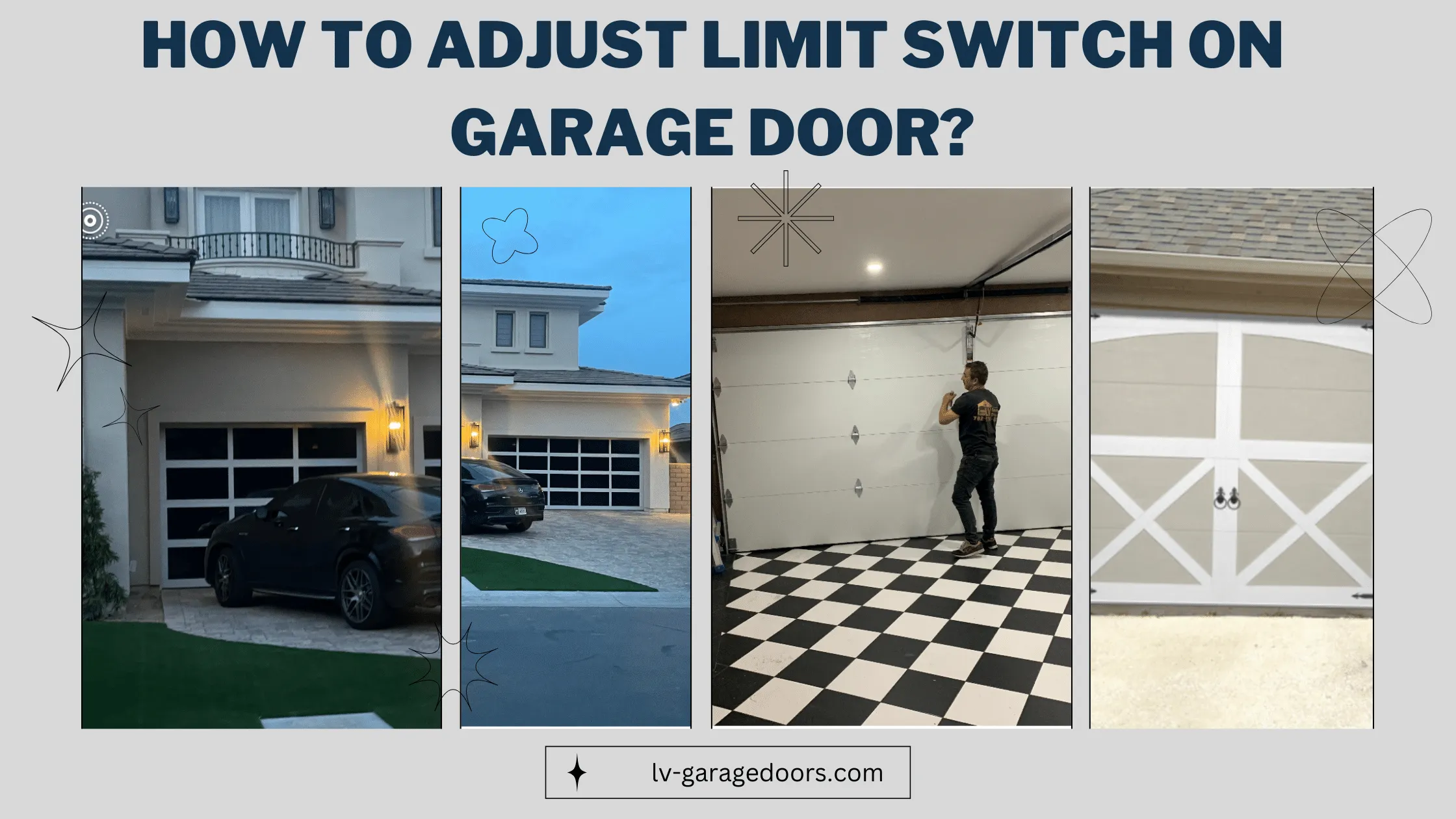 How To Adjust Limit Switch On Garage Door