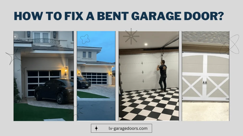 How To Fix A Bent Garage Door
