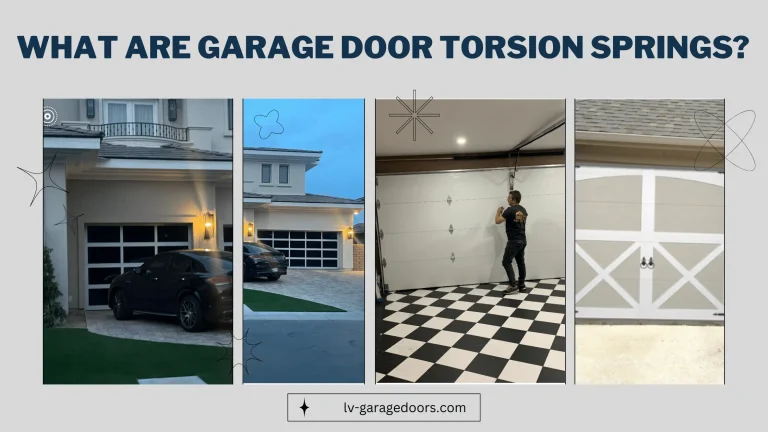 What Are Garage Door Torsion Springs? Latest Guide